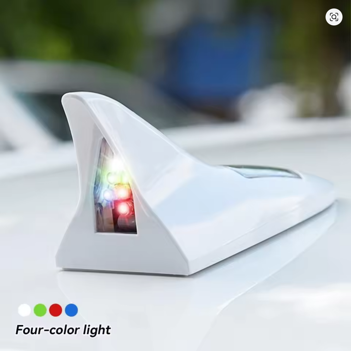 Car Solar Power Shark Fin Antenna for Roof Styling