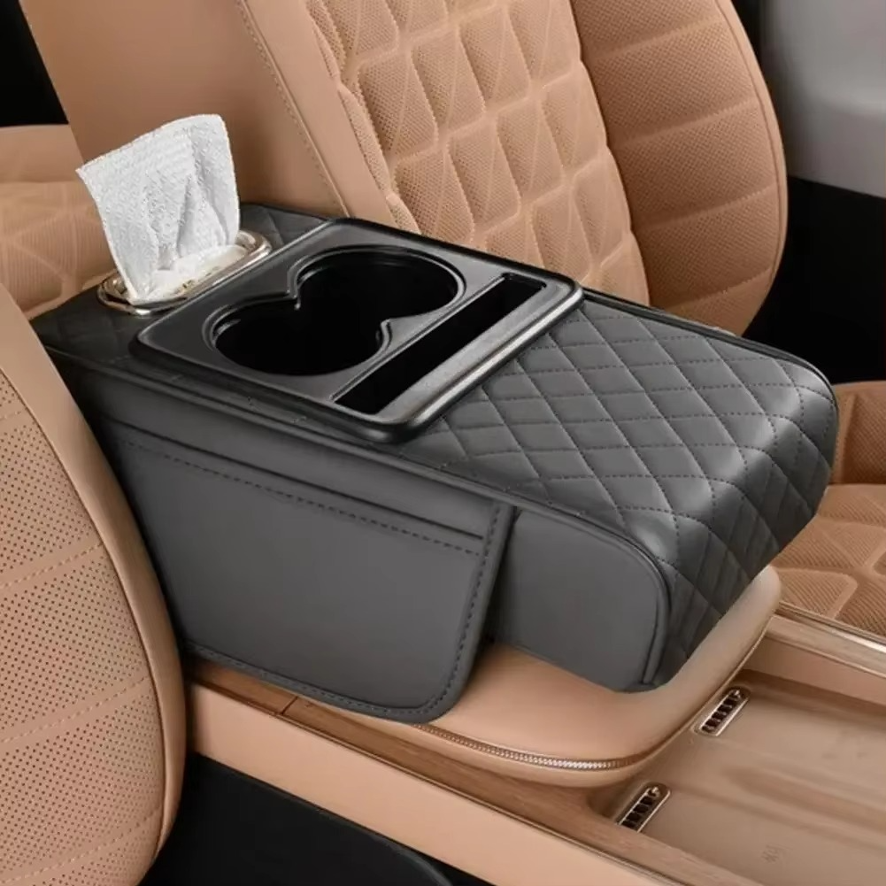Car Armrest Box Pad Universal Storage Bag