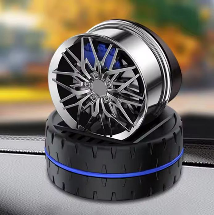 Solar Powered Wheel Rotating Perfume Diffuser