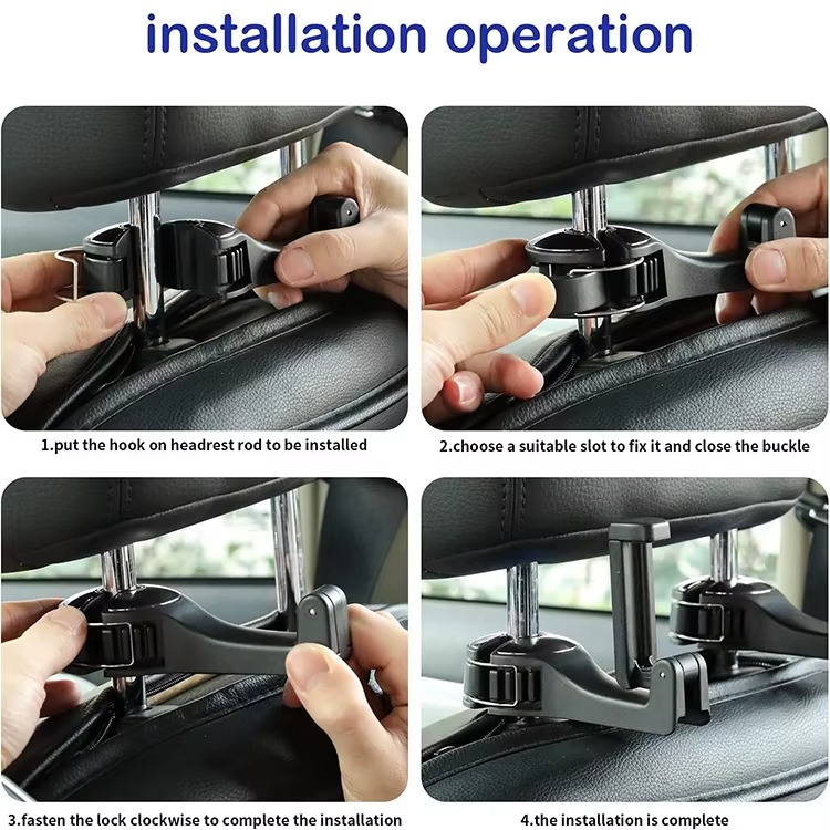 Car Seat Headrest Hook