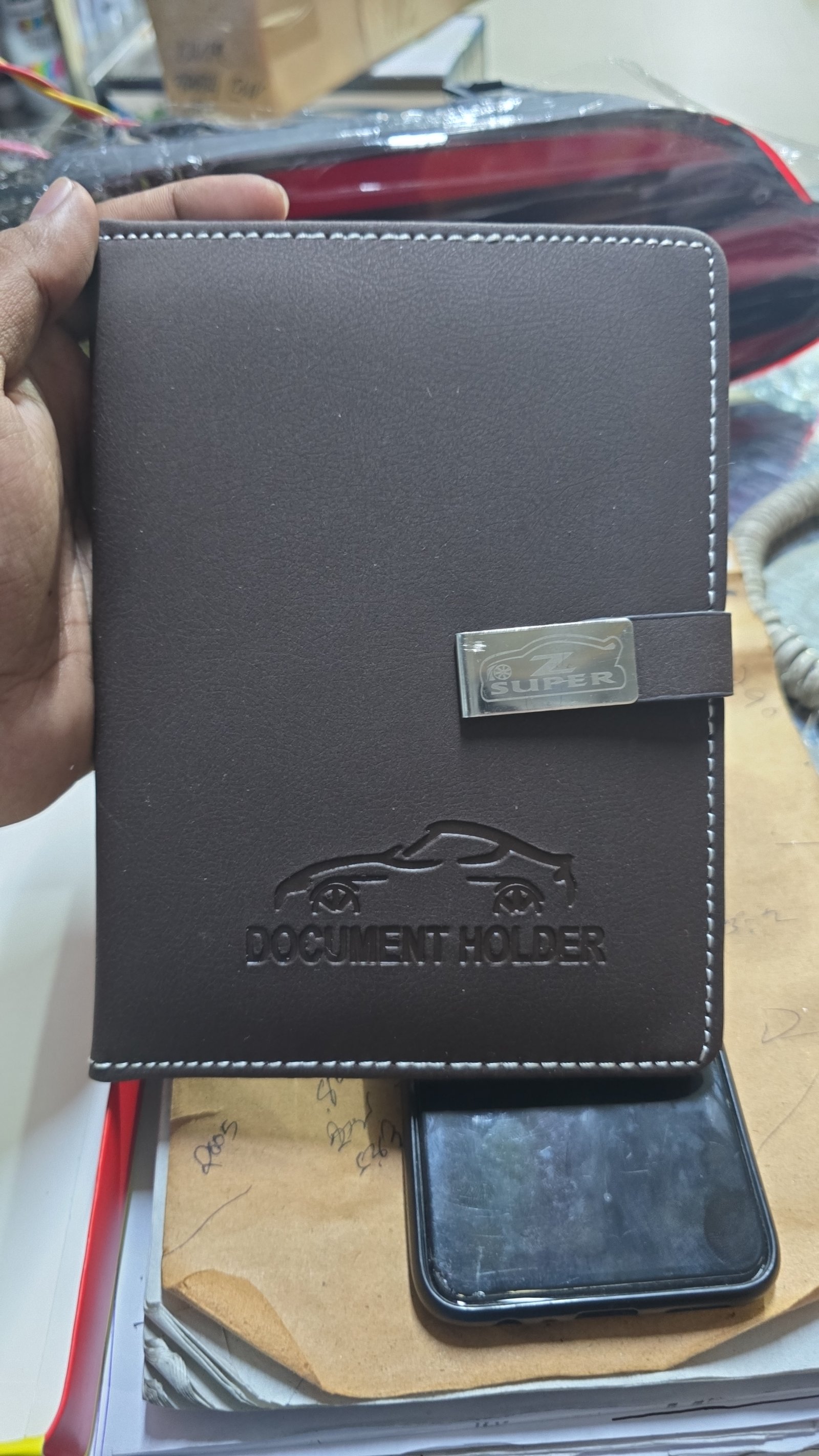 CAR Document Holder
