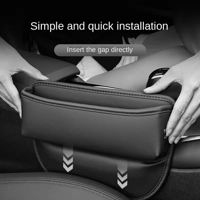 1Pcs Car Seat Side Pocket