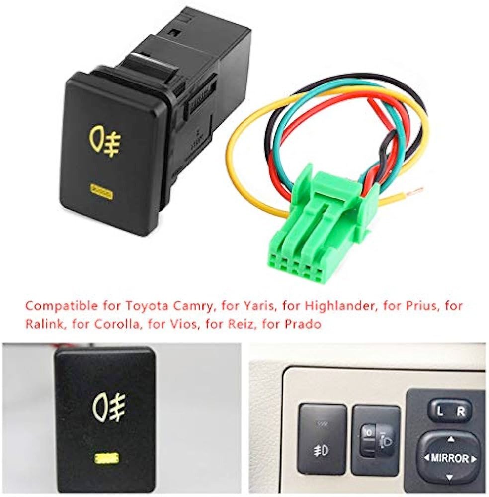 Toyota Corolla New Model Fog Lamp Switch